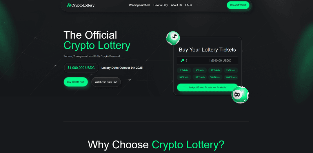 Solana Lottery Game