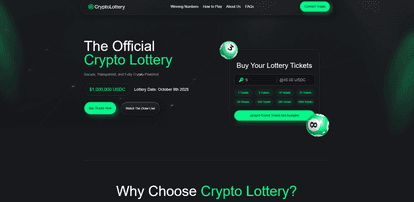 Solana Lottery Game - Roswelly Rust / smart contract project screenshot