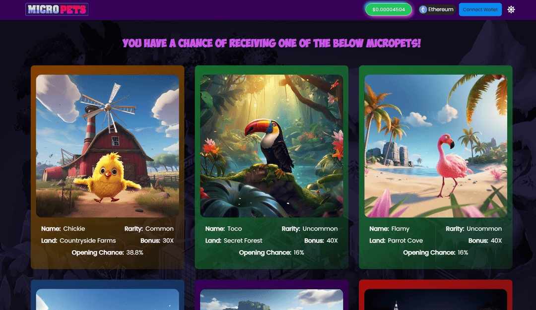 3D NFT Staking and Referral System